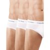 SLIP CALVIN KLEIN BÁSICO BLANCO PACK DE TRES